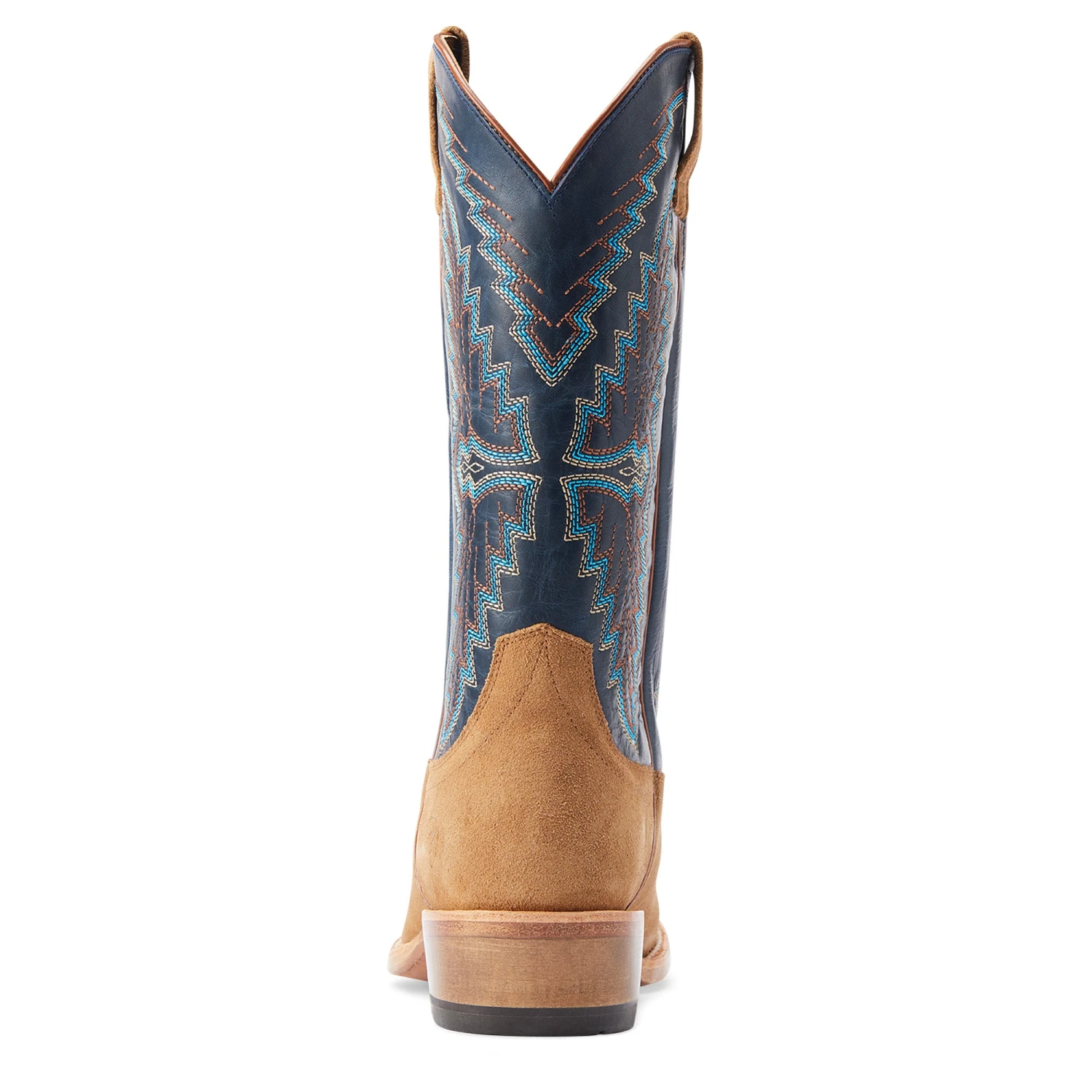 Ariat® Men'sFuturity Showman Dijon Roughout & NavyWestern Boots 10044499 7 Ariat® Men'sFuturity Showman Dijon Roughout & NavyWestern Boots 10044499 - Image 5