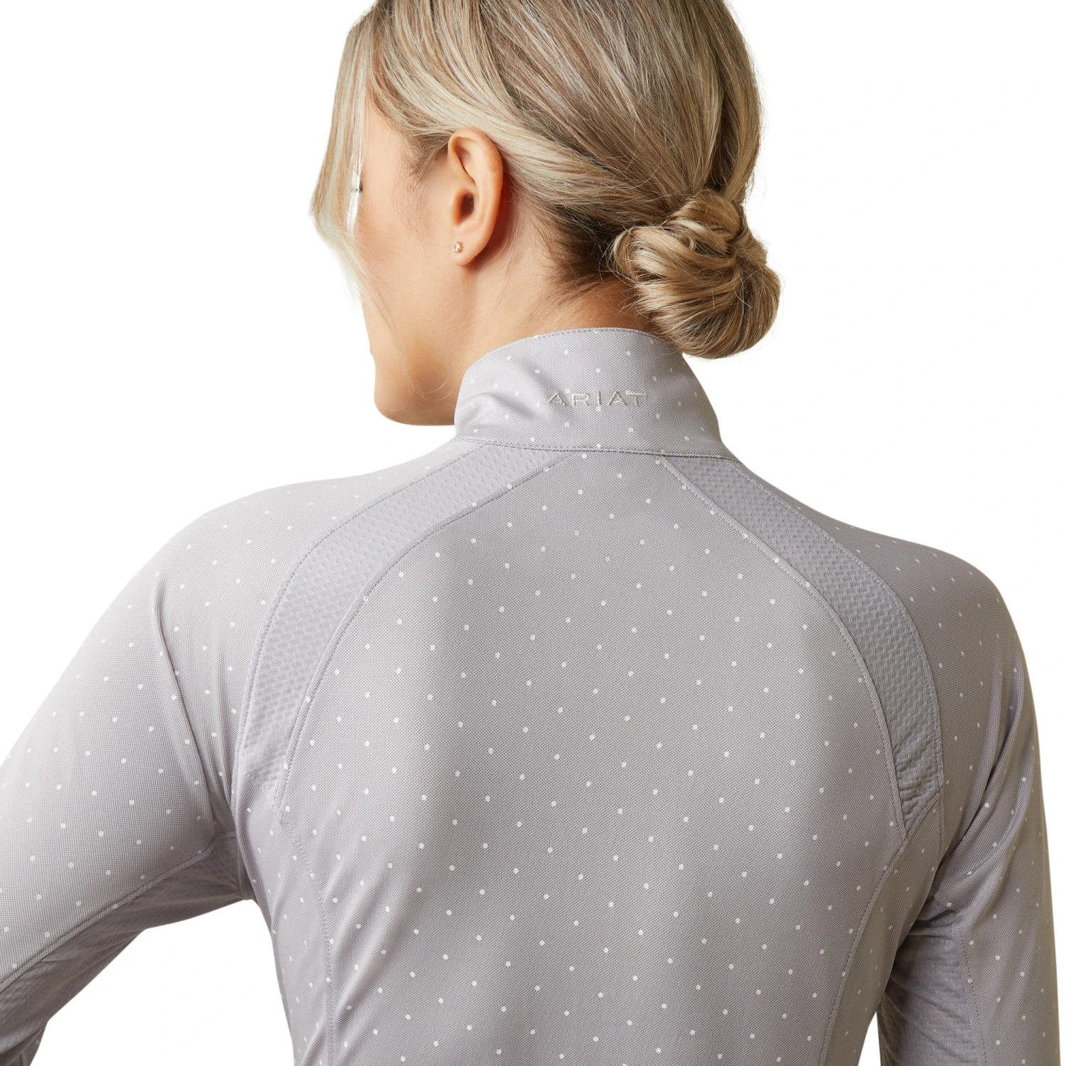 Ariat® Ladies Sunstopper 2.0 Silver Sconce Dot Baselayer 10043597 7 Ariat® Ladies Sunstopper 2.0 Silver Sconce Dot Baselayer 10043597 - Image 5