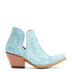 Ariat® Ladies Dixon Tiffany Blue Western Booties 10044482 -Ariat S23 WMS WEST 10044482 side11