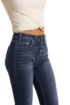 Rock & Roll Denim High Rise Trouser Extra Stretch Jeans W8H4165 11 Rock & Roll Denim High Rise Trouser Extra Stretch Jeans W8H4165 -Ariat W8H4165 D min