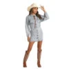 Rock & Roll Cowgirl Ladies Light Wash Long Sleeve Dress WD-3709 2 Rock & Roll Cowgirl Ladies Light Wash Long Sleeve Dress WD-3709 -Ariat WD 3709 672cf620 2e41 41bf 8d47 dcf27ce14bd4