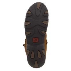 Twisted X® Ladies Work Chukka Driving Moc Distressed Saddle Brown Shoes WDMST01 -Ariat WDMST01 03