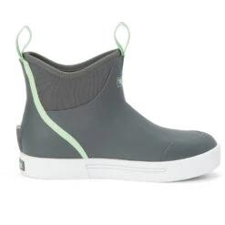 XTRATUF Ladies Wheelhouse Ankle Gray Deck Boot XWW-700 -Ariat XWW 700 2