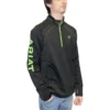Ariat Men's Tek Team Black & Lime 1/2 Zip Sweatshirt 10039092 2 Ariat Men's Tek Team Black & Lime 1/2 Zip Sweatshirt 10039092 -Ariat greenblackmenstwh