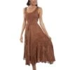 Scully Ladies Lace-Up Front Beige Sleeveless Dress HC118-BEI -Ariat s l1600 040b6037 8bf1 419e 9147 1849b95edeac