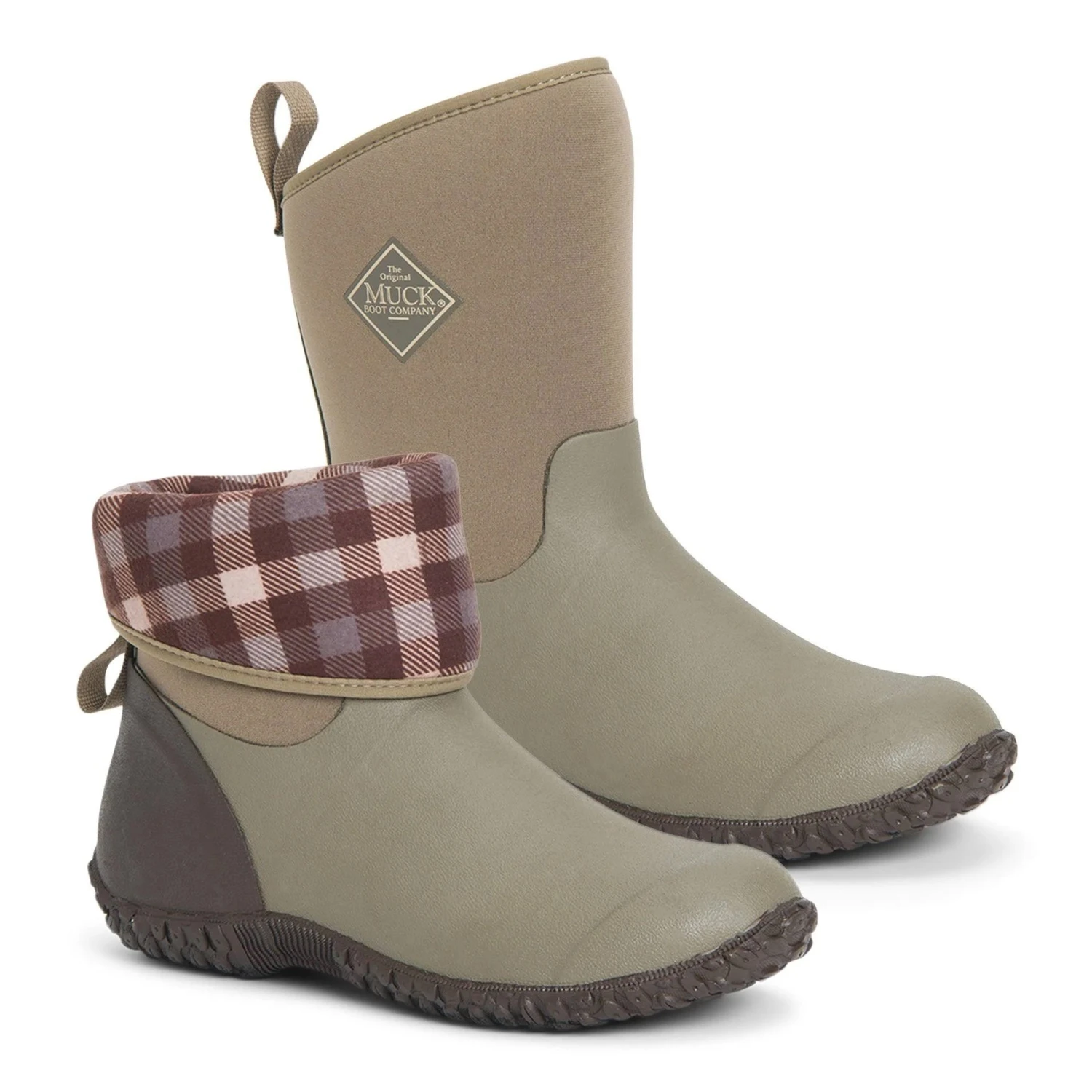 Muck Boot Company Muck Ladies Muckster II Mid Walnut Plaid Waterproof Boots WM2-9PLD 9 Muck Boot Company Muck Ladies Muckster II Mid Walnut Plaid Waterproof Boots WM2-9PLD - Image 7