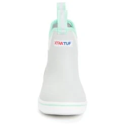 XTRATUF Ladies Waterproof Light Grey Deck Boots XWAB-102 -Ariat xwab 102 Front