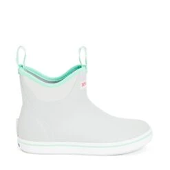 XTRATUF Ladies Waterproof Light Grey Deck Boots XWAB-102 -Ariat xwab 102 Right